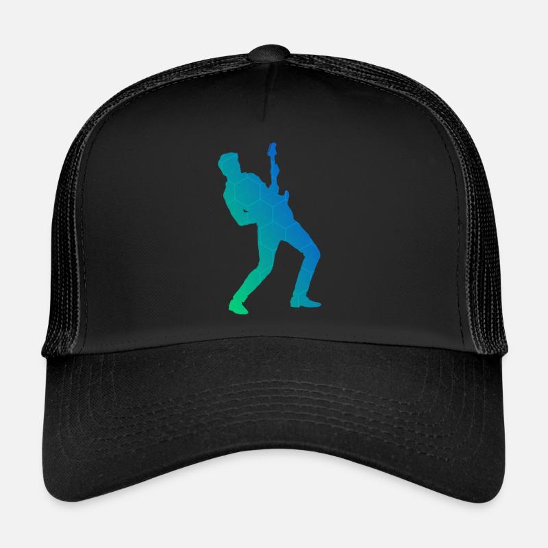 electronic guitar Gitarre E-gitarre Guitar Trucker Cap