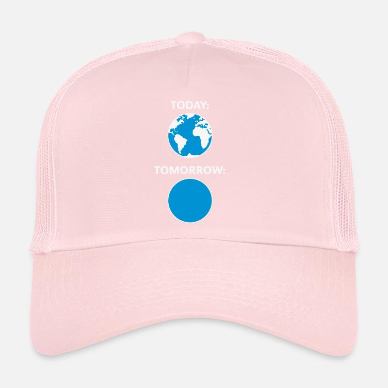 Today – Tomorrow / Globe (Climate Change / 2C) Trucker Cap