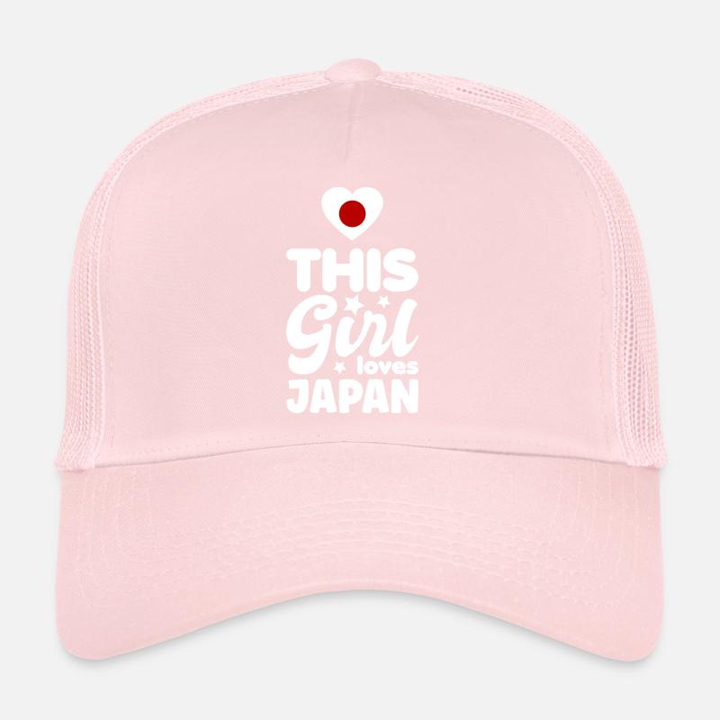Drapeau du Japon utilisé Look Nihon Drapeau japonais Casquette trucker 