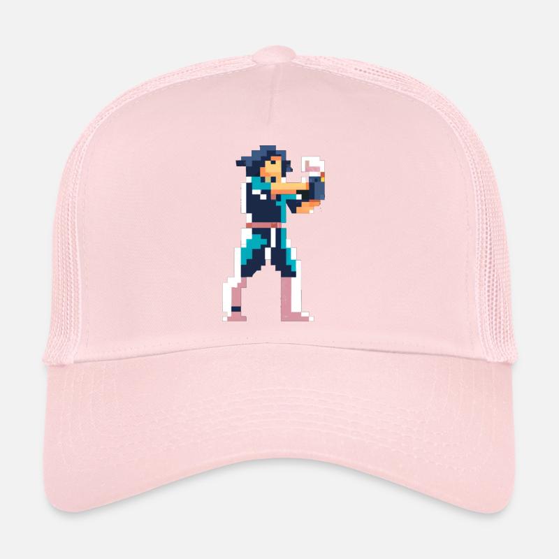PixelArt, Fighter Trucker Cap