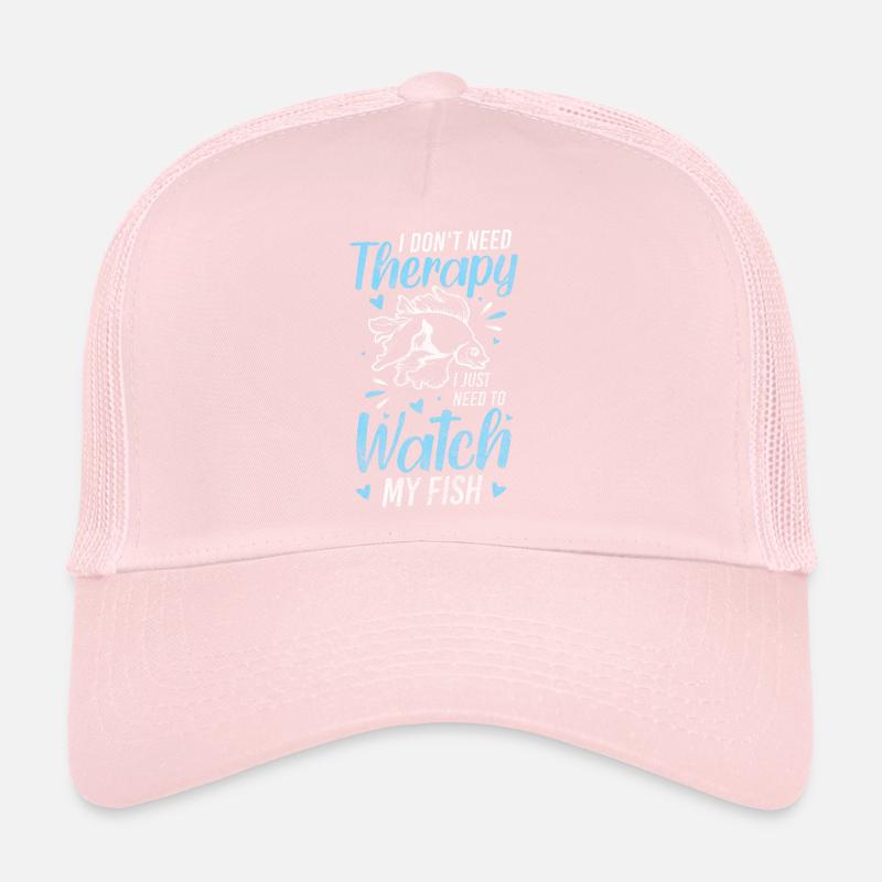Poisson Hobby Algues Poisson rouge Casquette trucker 