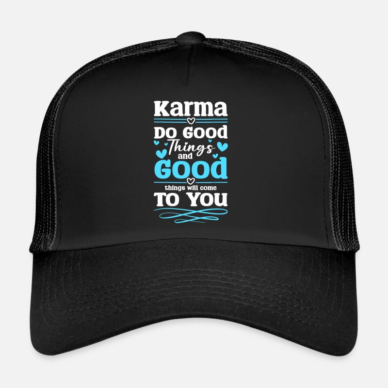 Le destin vit positivement Casquette trucker 