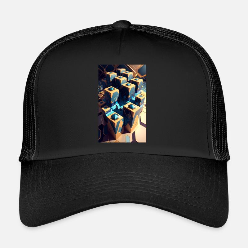 Neon-Abenteuer Trucker Cap