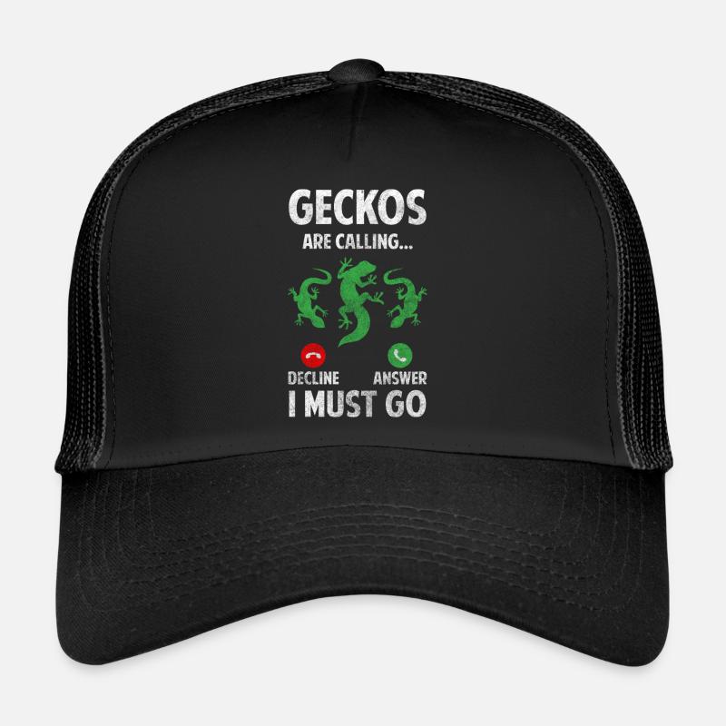 Reptilie Tropisch Tier Eidechsenliebhaber Trucker Cap
