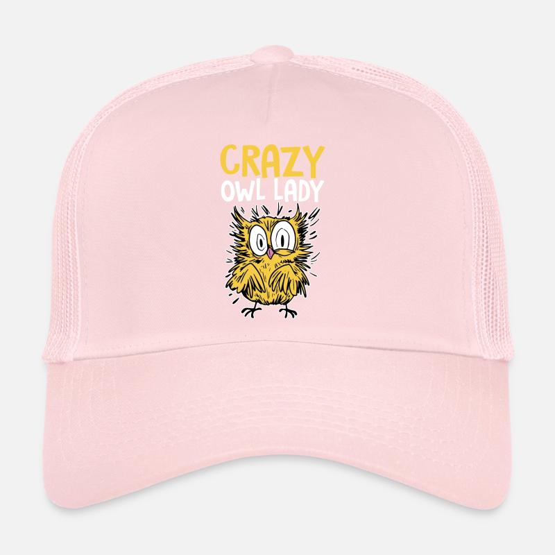 Nocturne Drôle Chouette Ornithologue Oiseaux De Proie Casquette trucker 