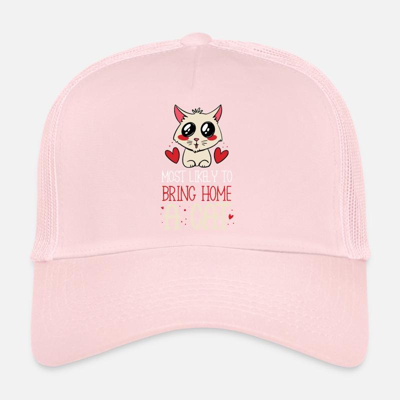 Most Likely To Bring Home A Cat Trucker Cap