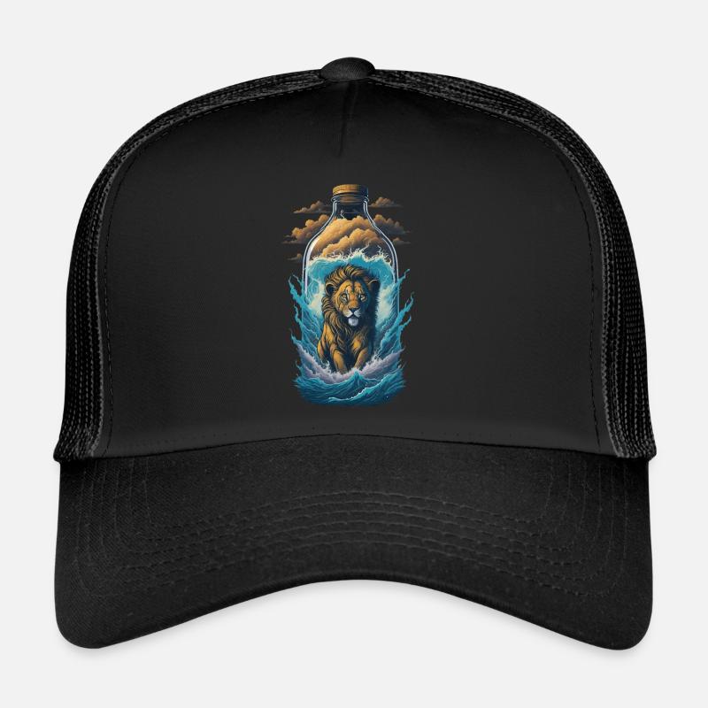 Bouteille de lion Casquette trucker 