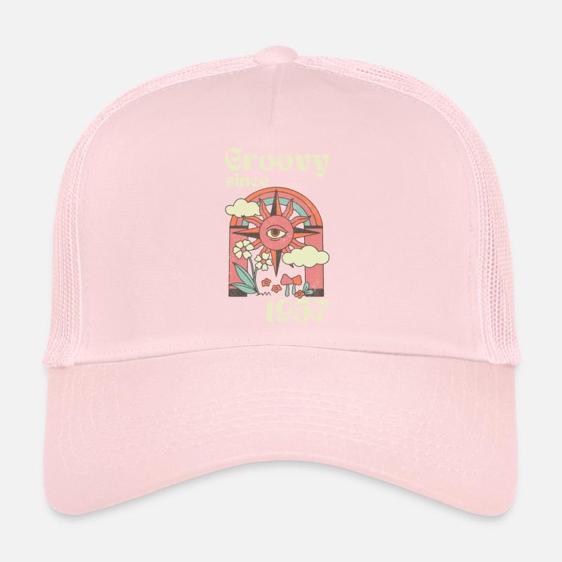 Groovy since 1957 with retro graphics Trucker Cap