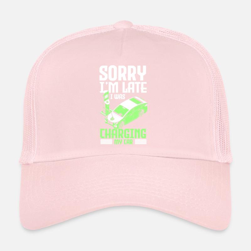 E-Car Tesla Électricité Protection du climat Casquette trucker 