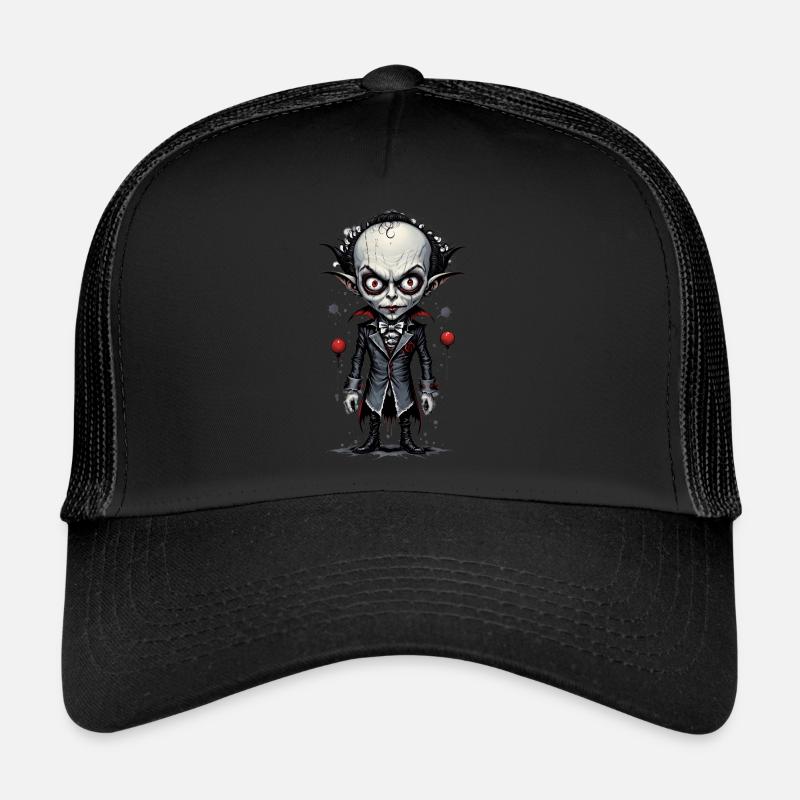 un vampire à grosse tête 4 Casquette trucker 