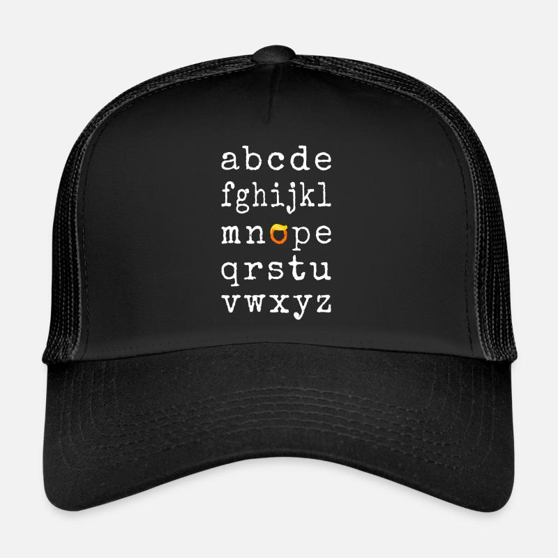 Anti- Alphabet - Nope V Casquette trucker 