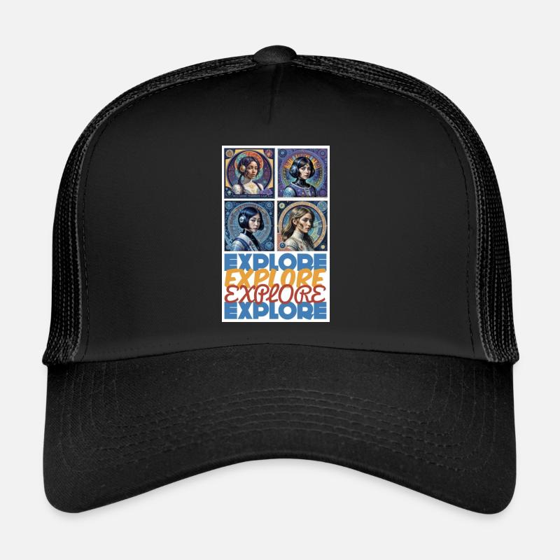 Explorez au-delà des limites Casquette trucker 