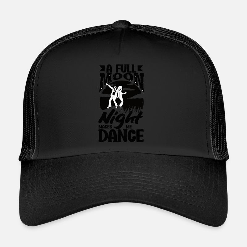 Danseuse de nuit au clair de lune Casquette trucker 