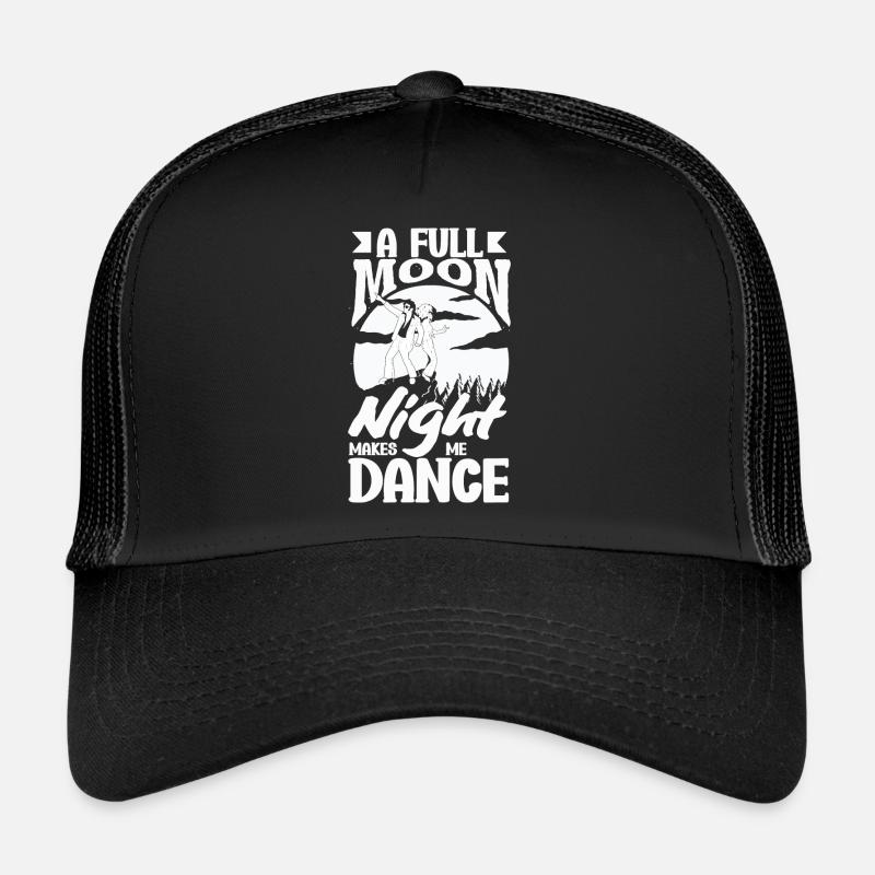 Danseuse de nuit au clair de lune Casquette trucker 