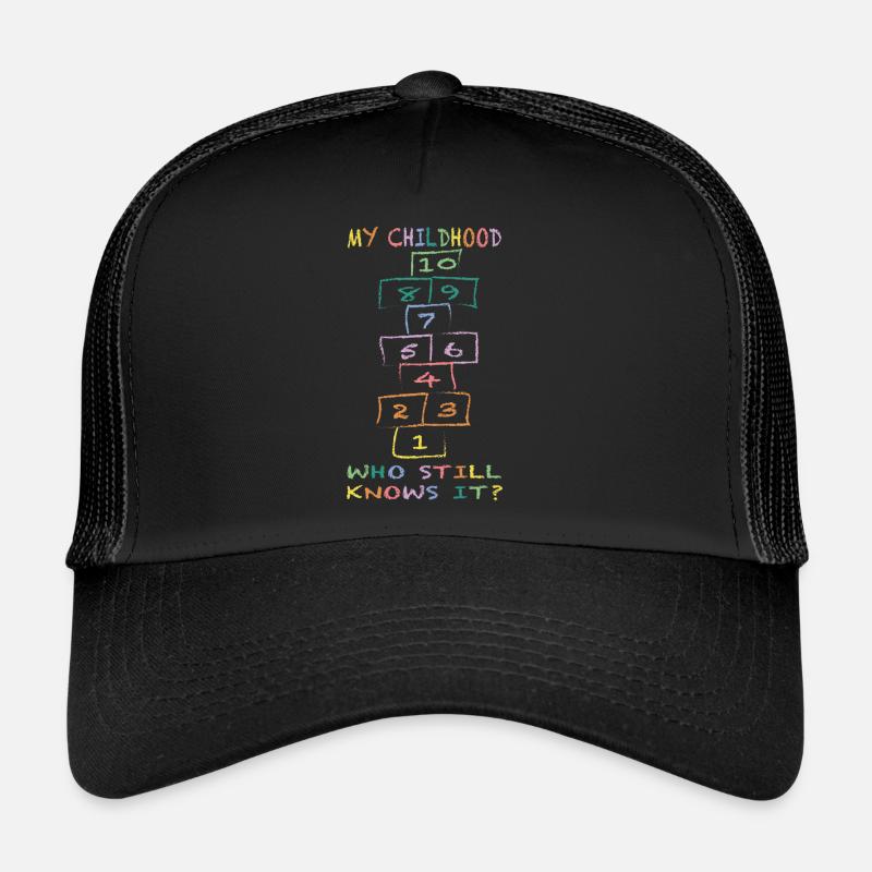 Mon enfance, le paradis et l’enfer, qui le connaît encore Casquette trucker 