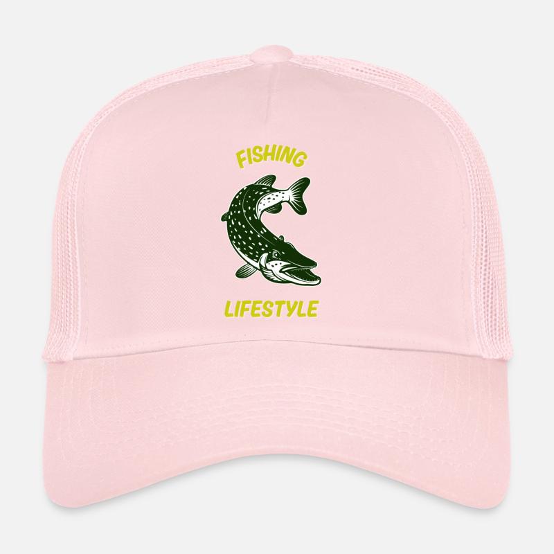 Mode de vie de pêche Casquette trucker 