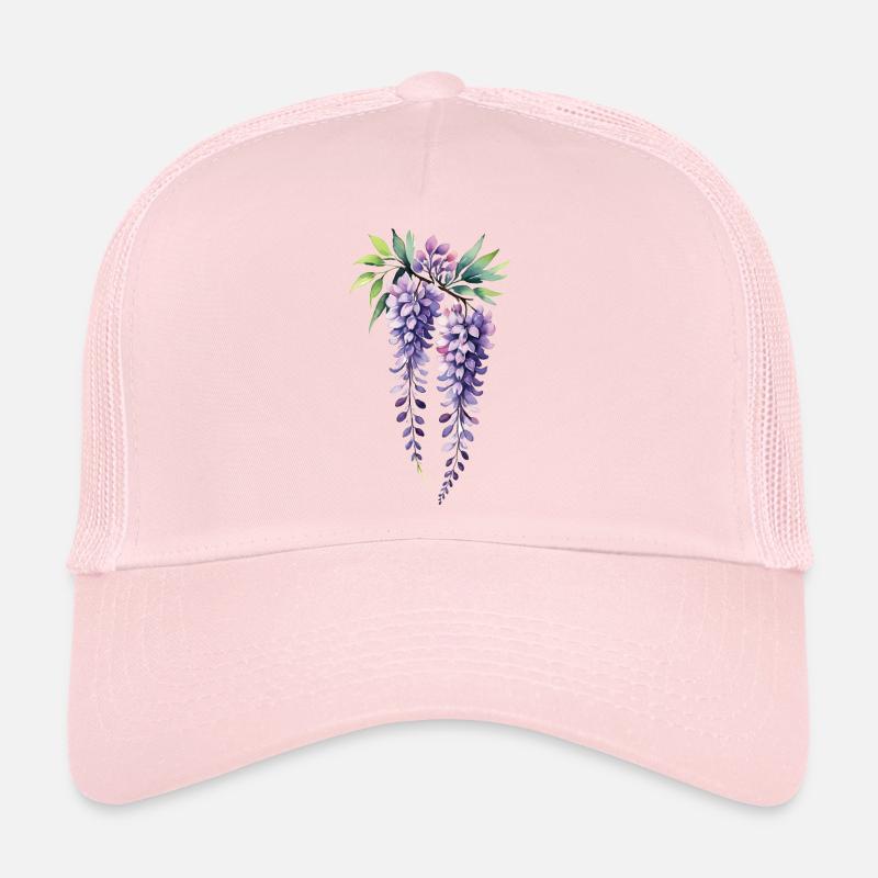 Lilas Casquette trucker 