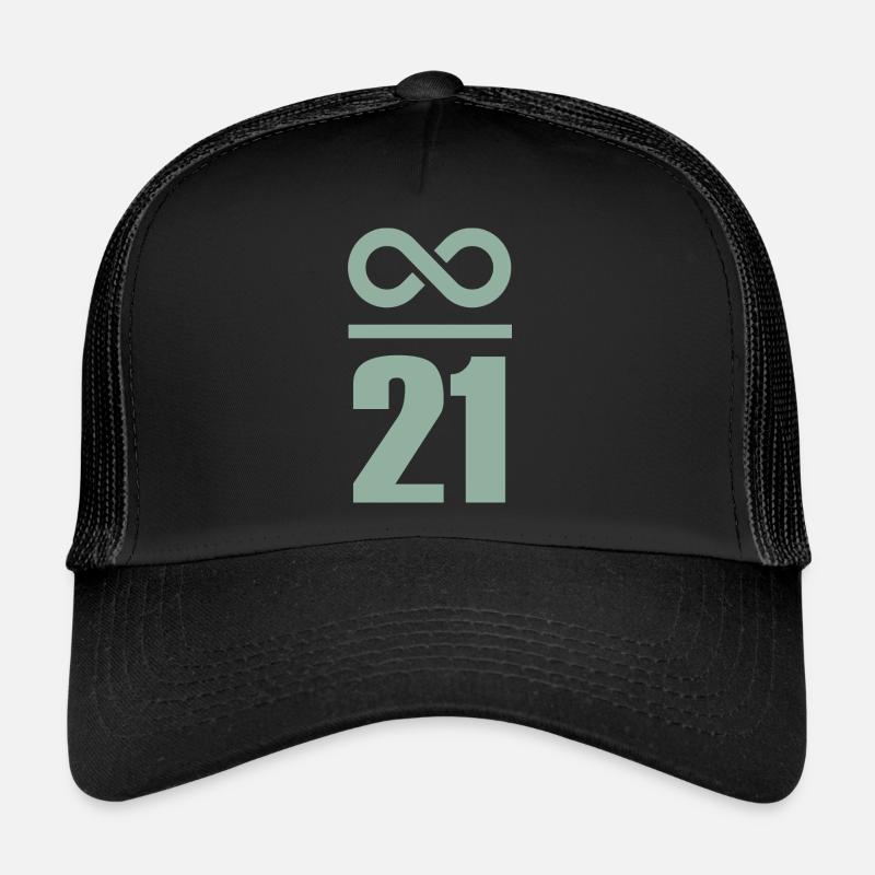 Infinite by 21 million Bitcoin Trucker Cap