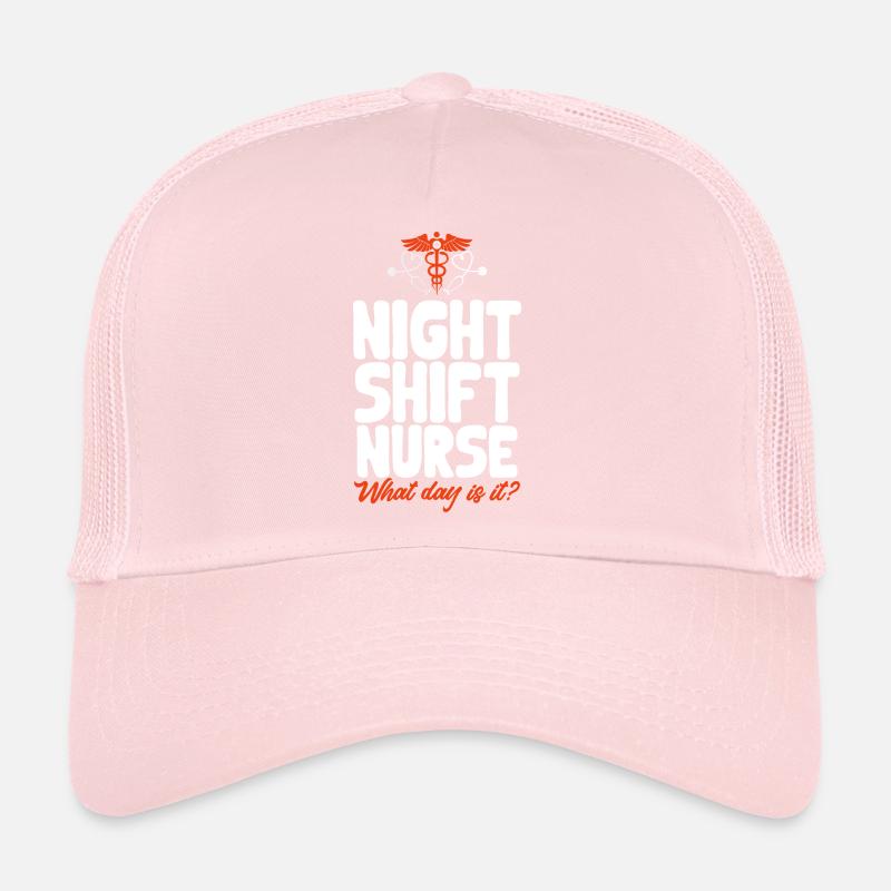 Night Shift Nurse Trucker Cap