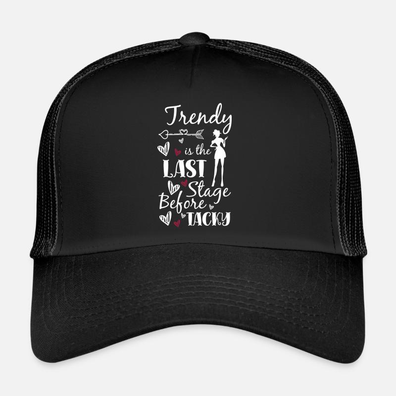 Shopping pour les amateurs de mode Casquette trucker 