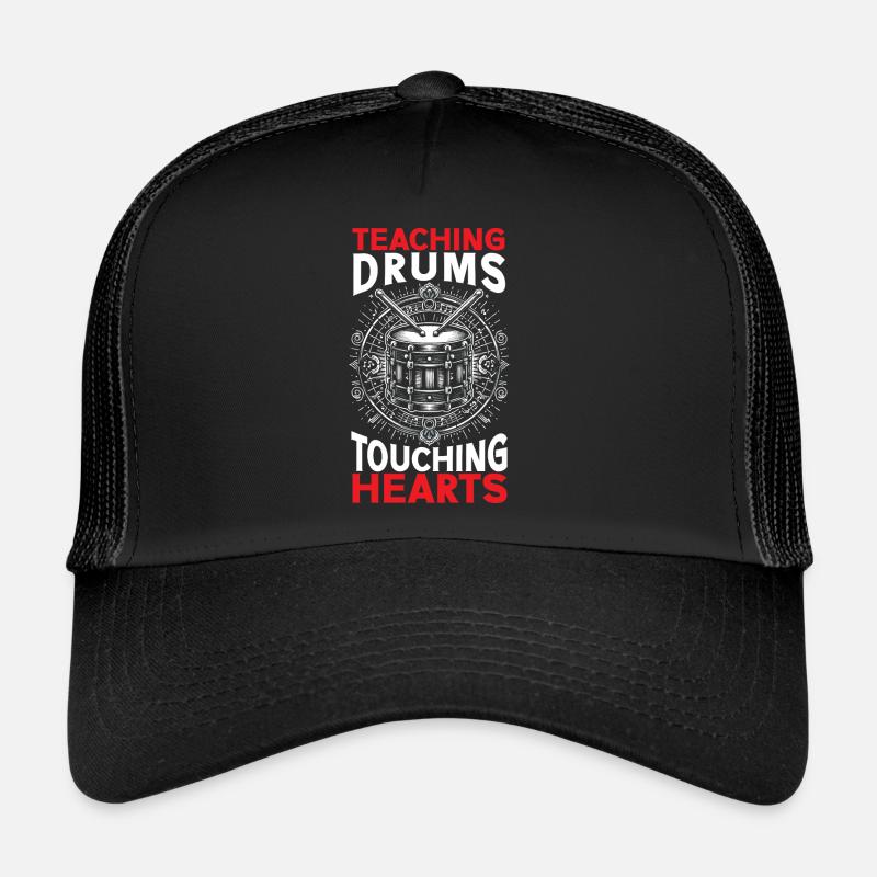 Professeur de percussions, batteur, musicien, professeur de musique Casquette trucker 