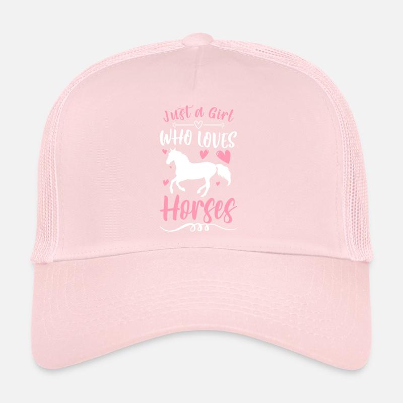 Amitié équestre à cheval Casquette trucker 