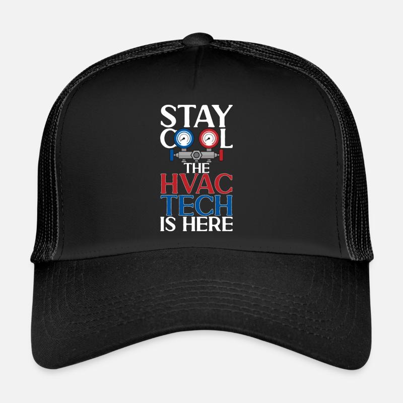 Heating, Air Conditioning, Ventilation, Technician Trucker Cap