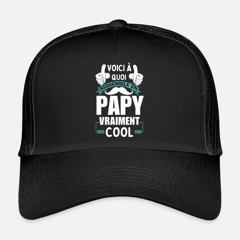T-shirt Papy vraiment Cool Casquette trucker 
