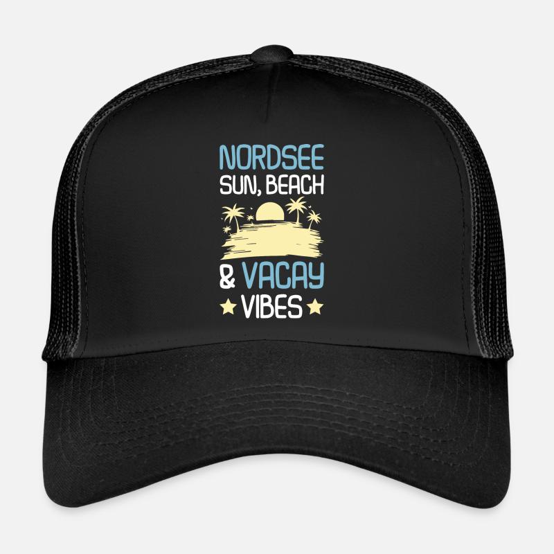 Dicton d’été de la mer du Nord Casquette trucker 