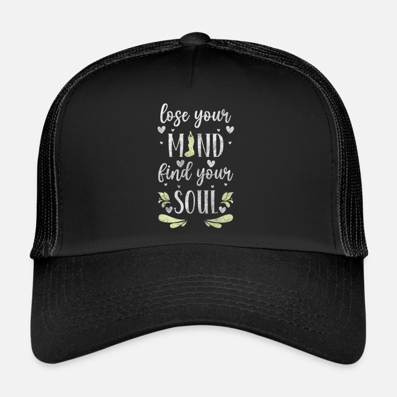 Yoga Enlightenment Mindfulness Om Trucker Cap