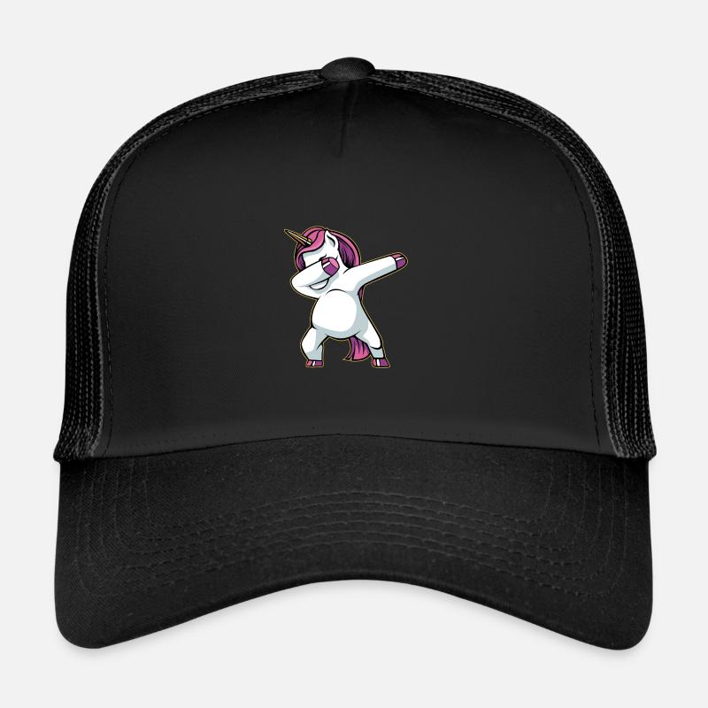 Dabbing unicorn cute cute dancing dab Trucker Cap