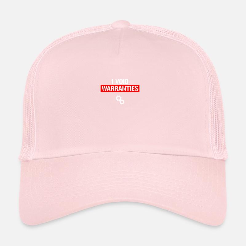 I Void Garantien, Funny Engineer Car Loverfixshir Trucker Cap