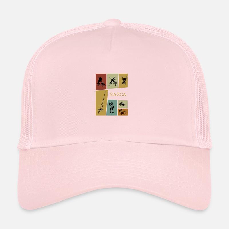 Nazca Line Peru, Pérou péruvien Casquette trucker 