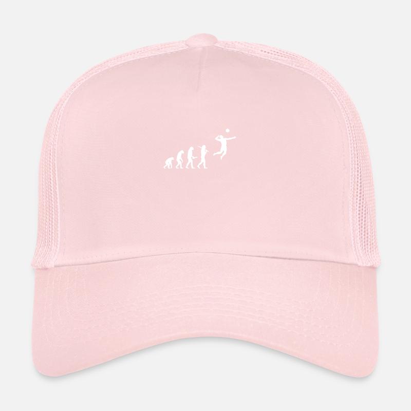Volleyball Evolution Sportler Hobby Fun Geschenk Trucker Cap
