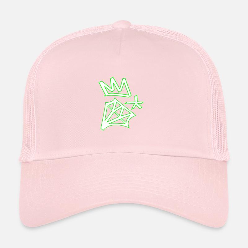 Green diamond Trucker Cap