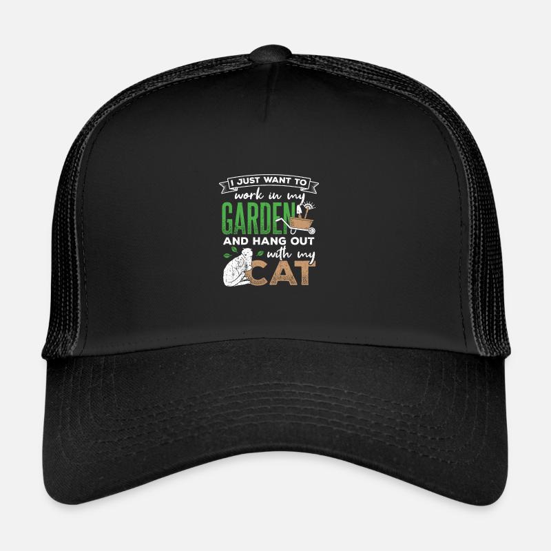 Animaux dans le jardin Casquette trucker 