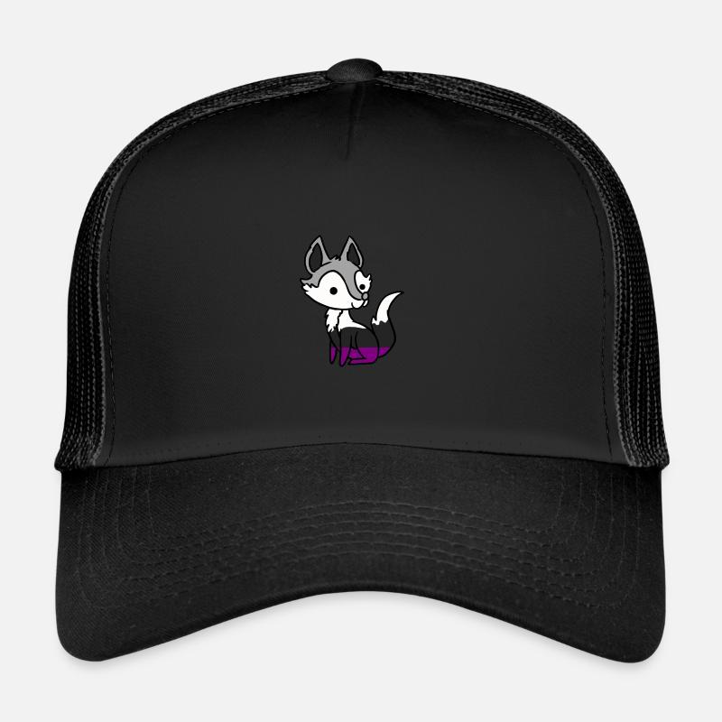 Renard asexuel Ace Pride Casquette trucker 
