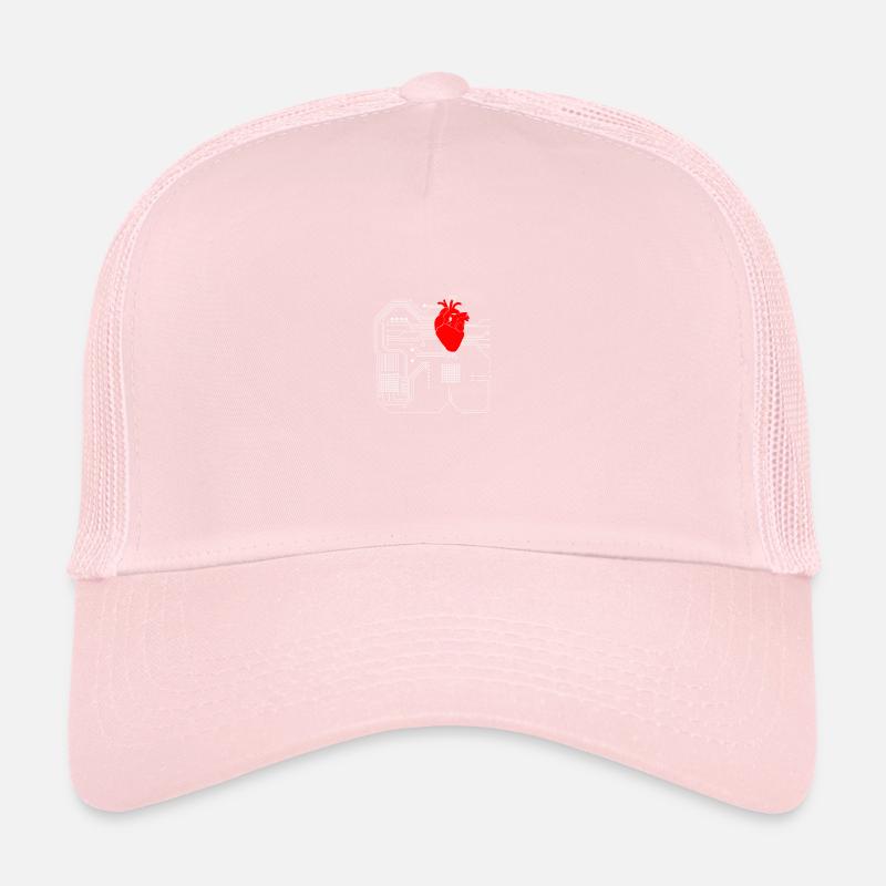 Puce informatique, cœur CPU - Computer Geek Casquette trucker 