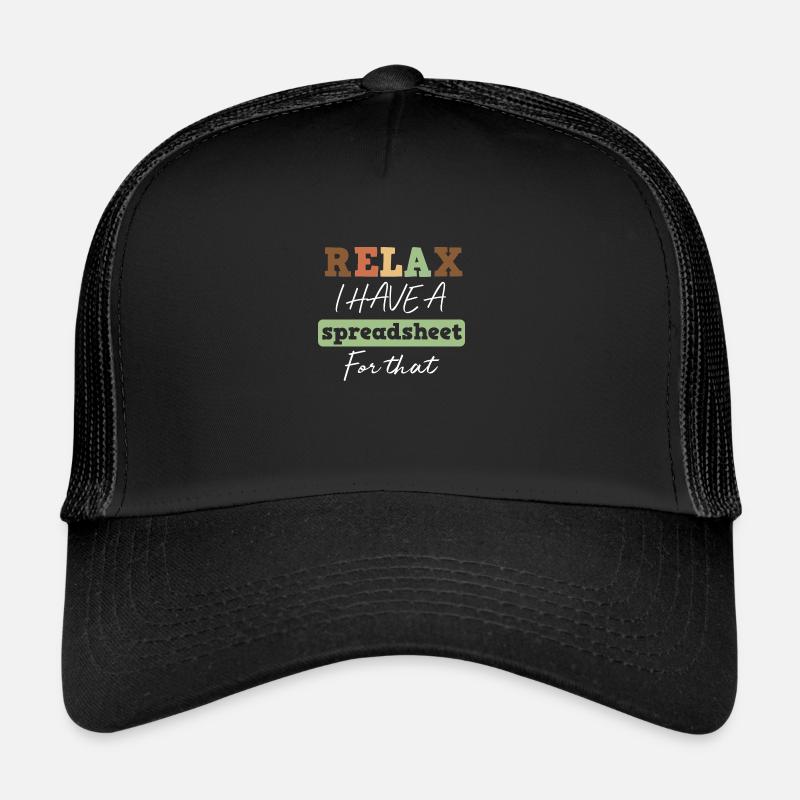 Spreadsheet program Spreadsheets Trucker Cap