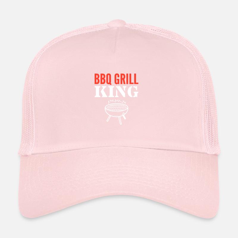 BBQ Grill King Chef Cadeau Casquette trucker 
