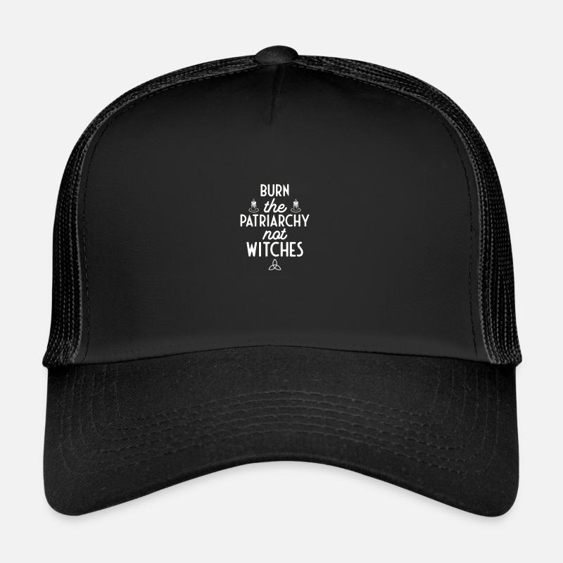 Hex The Patriarchy Witchy Feminism Casquette trucker 