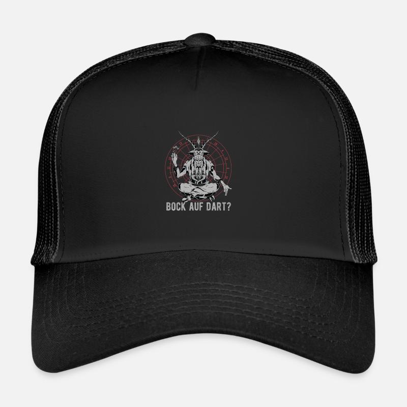 Bock auf Dart Pfeile Witziges Dart Trucker Cap