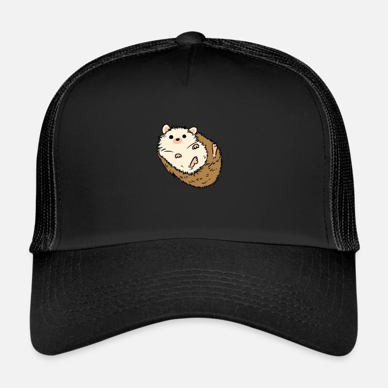 Hérisson mignon pour les amoureux des animaux Hérisson Casquette trucker 