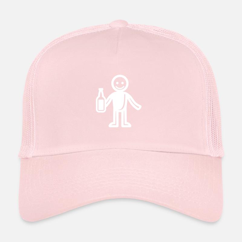 Bier Trinken Party Silhouette Trucker Cap