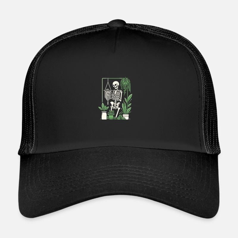 Macrame and plants Trucker Cap