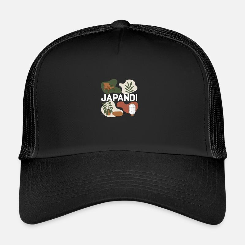 Wabi Sabi Japandi Interior Trucker Cap