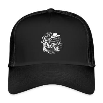 Danse en ligne Danse en ligne Danse en ligne Danse - Casquette trucker  - noir/noir - Devant