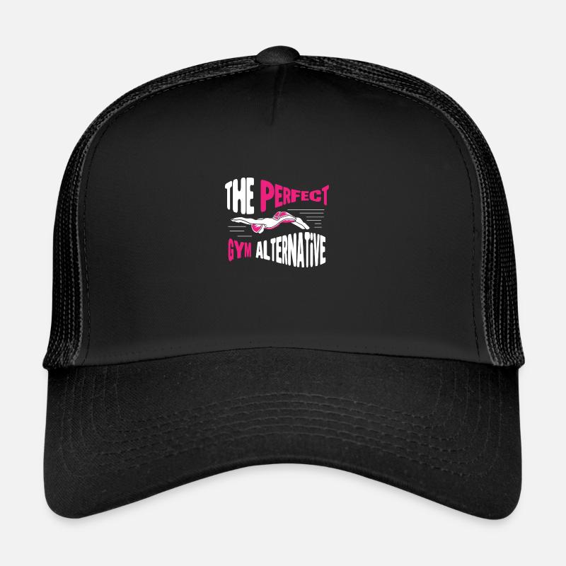 Schwimmer Schwimmen 50 Meter Bahn Brustschwimmen Trucker Cap