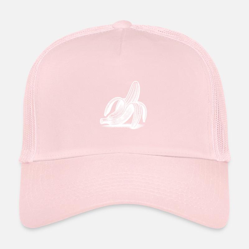 Striptease Banana Drawing Ink Style Trucker Cap