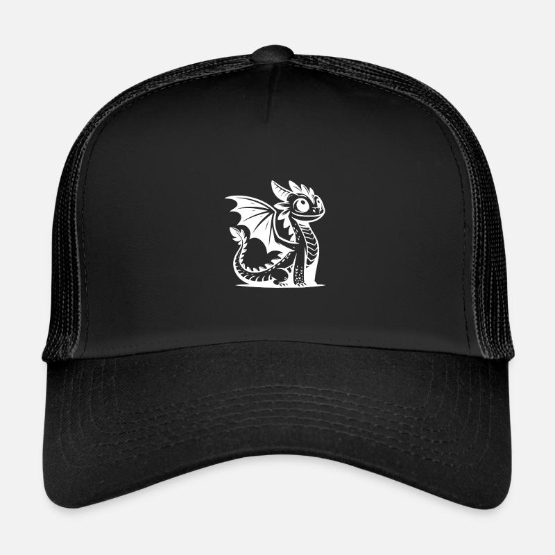 Imaginative dragon with magical charisma Trucker Cap